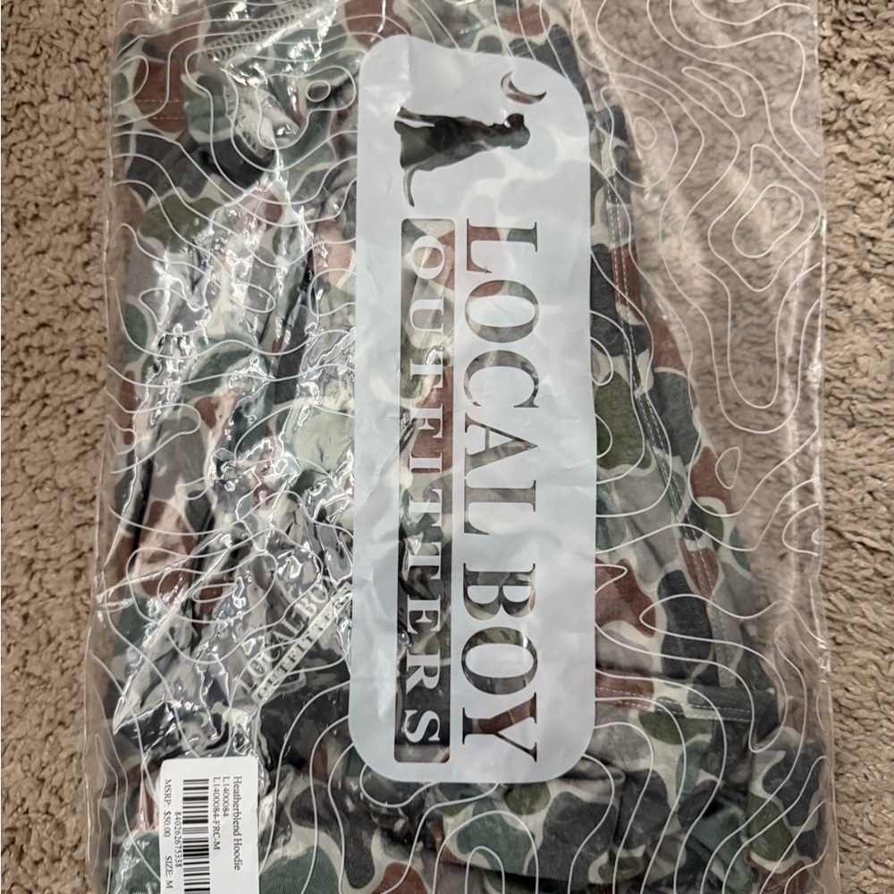 Local Boy Outfitters Heather Blend Hoodie M (NWT)
